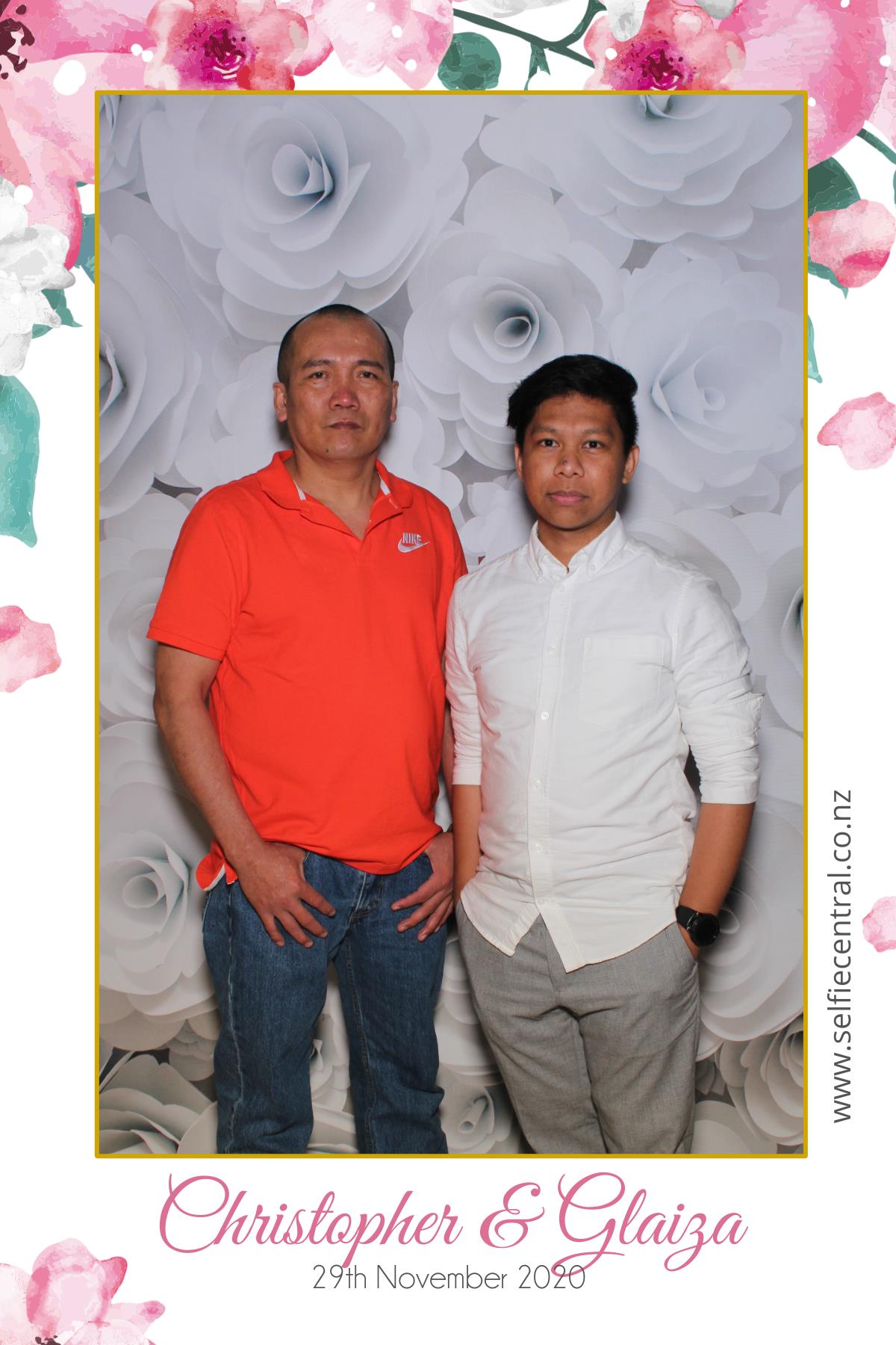 Christopher and Glaiza's Wedding | View more photos from the event at gallery.photobooth.co.nz/u/SelfieCentral/Christopher-and-Glaizas-Wedding